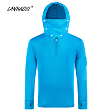 LANBAOSI Men's Quick Dry Angling Fishing Hoodies Clothing Anti-mosquito Bites Breathable Sunscreen Outdoor Jacket Shirts Clothes 2024 - buy cheap