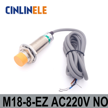 Interruptor de proximidad inductivo de 2 cables, interruptor de pantalla de 8mm, sin metal, LJ8A3 Interruptor de sensor, M18 LJ18A3-8-Z/EZ 2024 - compra barato