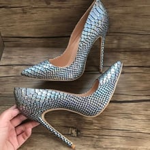 High Quality Mesh Air Women Pumps 8 10 12cm Blue Rose Flower High Heels Woman Party Shoes 2024 - buy cheap