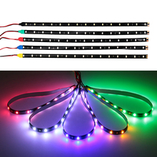 4pcs 30cm Waterproof LED Strip Flexible Lights DC12V SMD 3528 Holiday Lampada LED Light Tape Ribbon Lamp 2024 - buy cheap