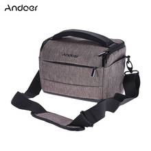 Camera bag Andoer DSLR Camera Bag Fashion Shoulder Bag Camera Case for Canon Nikon Sony Olympus DSLR Cameras 2024 - buy cheap