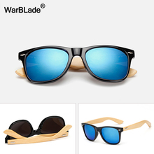 WarBLade Original Wood Sunglasses Men Bamboo Foot Sunglasses Fashion Women Brand Design Sun Glasses Shades glasses 2018 Handmade 2024 - buy cheap