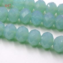 FLTMRH    Wholesale  50pcs Rondelle Faceted Crystal Glass jewelry loose Spacer Beads 6x4mm 2024 - buy cheap