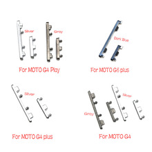 10pcs/lot Power Button+Volume Side Button For Motorola Moto G4 G5 G6 Plus Play G5s 2024 - buy cheap