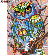 Diamond Mosaic Owl Picture Of Rhinestones Decor Home Gift Bird 5D Diy Embroidery Diamond Painting Cross Stitch Animal  XY1 2024 - buy cheap