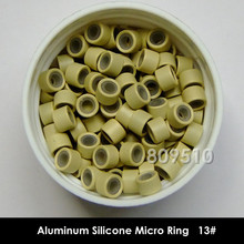 3000 pieces / lot 4 Colors Aluminum Silicone Micro Ring/ Beads/ Links for Hair Extension 2024 - buy cheap
