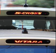 Для 2015 2016 2017 Suzuki scross vitara стоп-сигнал из углеродного волокна наклейка 1 шт 2024 - купить недорого