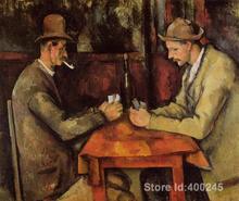 The Card Players arts by Paul Cezanne Paintings on canvas hand painted High quality 2024 - buy cheap