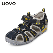 UOVO-Sandalias de playa de Punta cerrada para niños, Zapatos de diseño modernos para niños y niñas, 24 #-38 #2020 2024 - compra barato