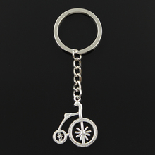 New Fashion Keychain 27x31mm Mediaeval Bike Bicycle Pendants DIY Men Jewelry Car Key Chain Ring Holder Souvenir For Gift 2024 - buy cheap