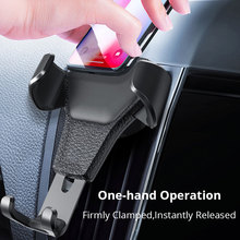 Car Phone Holder Car Air Vent Stand Mount For iphone X 8 7 Samsung S8 GPS Mobile Cell Phone Bracket Gravity Smartphone Support 2024 - buy cheap