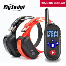 300M Remote Dog Training Collar Pet Shock Collar Electric Dog Trainer Collar Stop Barking Dog Device Rechargeable Waterproof 2024 - buy cheap