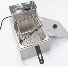 Bancada de mesa automática comercial de aço inoxidável com um tanque uma cesta 6l fritadeira elétrica a à venda 2024 - compre barato