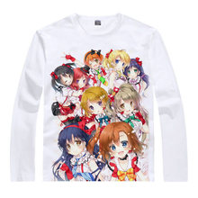 love live T-Shirt Umi Sonoda Shirt Fast Drying Long t-shirts anime costume summer Kawaii Long sleeves autumn white cute shirts a 2024 - buy cheap