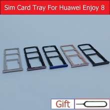 Bandeja de tarjeta SIM y Micro SD para Huawei Enjoy 8 LDN-AL00, reemplazo de ranura de soporte de lector de tarjetas de memoria y Sim LDN-AL10 2024 - compra barato