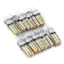 Hot 10 PCS/Lot 1W G4 LED Lamp DC 12V Bulb White/Warm White G4 Light Bulb SMD3014 G4 Bulb 360 Degree Angle Spotlight 2024 - buy cheap