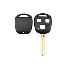 3 Buttons Smart Car Key Shell for Toyota Avensis Corolla Yaris Auris Car Remote Key Case TOY43 Blade for Toyota Key Shell 2024 - buy cheap