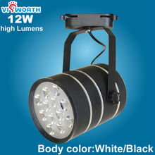 High Quality 12W LED Track Lighting ac 110v 220v 240v rail led bulb warm/cold white spot wall lamp 12 pcs leds spotlight 2024 - buy cheap