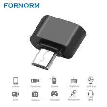 FORNORM OTG Micro To USB Adapter Female Cable Card For Tablet PC Android Samsung Smart Connection Kit Adapter 2024 - buy cheap