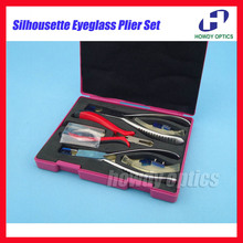 No.8930 Quality plier set for rimless frames pliers set for glasses hand pliers plastic case 2024 - buy cheap