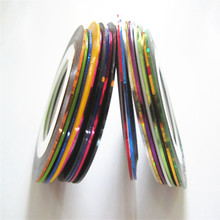 Rollos de cinta adhesiva de 30 colores, herramientas adhesivas de belleza para decoración de uñas, Envío Gratis 2024 - compra barato