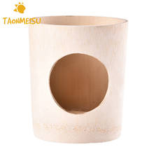Small Pet Toys Bamboo Nest for Hamster Chinchillas Dutch Pigs 2024 - buy cheap