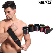 AOLIKES 1 Pair Sports Wrist Band Wrist Support Strap Wraps Hand Sprain Wraps Bandage Fitness Training Safety Hand Bands Belt 2024 - buy cheap