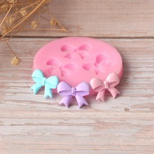 Sugarcraft bowknot Silicone mold fondant mold cake decorating tools chocolate gumpaste mold 2024 - buy cheap