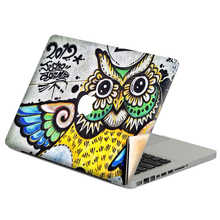 Cool Owl graffiti  Laptop Decal Sticker Skin For MacBook Air Pro Retina 11" 13" 15" Vinyl Mac Case Body Full Cover Skin 2024 - buy cheap