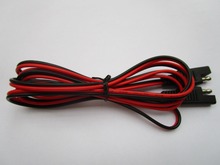 Cable de extensión automotriz SAE to SAE DC, 0,75mm ^ 2x2C, 200cm, Color rojo y negro, 1 Uds. 2024 - compra barato