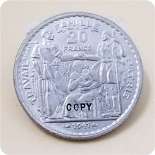 1941 France 20 Francs COPY COIN 2024 - buy cheap