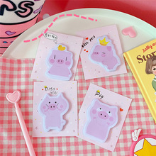 stationery kawaii Cartoon Notes Creative  Piggy Planner  Memo Pad Post it Ins Label Kawaii Notepad Stationery Supplies Wholesale 2024 - buy cheap