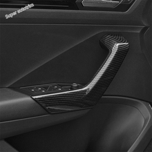 Lapetus-apoyabrazos Interior de puerta de coche, moldura de cubierta de marco, 4 Uds., para Volkswagen t-roc T Roc 2018 - 2021 ABS 2024 - compra barato