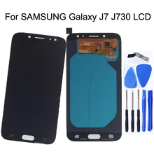 5.5"AMOLED For SAMSUNG Galaxy J7 2017 LCD Display J730 J730f Touch Screen Digitizer Replacement For SAMSUNG Display J7 Pro J730f 2024 - buy cheap