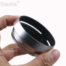 Anel adaptador de lente + capa de lente de metal, prata 49mm para fujifilm fuji x100 x70 x100s x100t substituição 2024 - compre barato