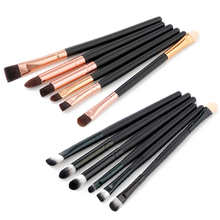 ELECOOL 6/1pcs Makeup Brushes Set Professional Soft Nylon Hair Brow Eyeliner Eyeshadow Pincel Maquiagem Cosmetic Tools For Women 2024 - buy cheap