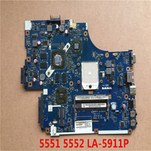 Placa base de ordenador portátil de alta calidad, para 5551, 5551G, 5552, 5552G, LA-5911P MBWVF2001, HD5650, 1GB, DDR3, 100%, completamente probada 2024 - compra barato