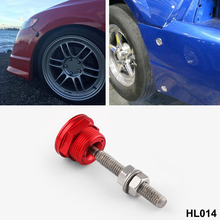 Universal 22mm Car Push Button Bonnet Hood Pin Lock Clip Kit Quick Release Bonnet Hood Pins Latch Red Car Styling 2024 - buy cheap