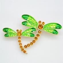 Enamel Dragonfly insect brooch suit jacket with Brooch for men and women 2024 - buy cheap