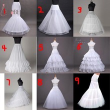 Wedding Petticoat Crinoline Slip Underskirt Bridal Dress Hoop Vintage Slips 2024 - buy cheap