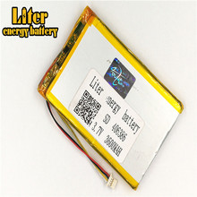 plug 1.0-4P Cheap 406386 3.7v 3600mah rechargeable lithium polymer Tablet PC Digital Products 2024 - buy cheap