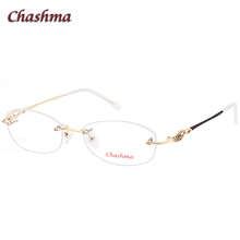 Titanium Women Rimless Prescriotion Glasses Frame Fashionable Transparent Spectacles High Quality Mujher Gafas Eyeglasses 2024 - buy cheap