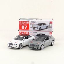 Free Shipping/Diecast Metal Toy Model/1:43 Scale Bentley Continental Supersports ISR/Pull Back/Educational Collection/Gift/Kid 2024 - buy cheap