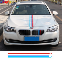 KK M performance car капот полоса наклейка для BMW E28 E30 E34 E36 E39 E46 E60 E53 E82 E90 E92 x1 X3 X5 X6 E70 E87 F10 F20 F30 2024 - купить недорого
