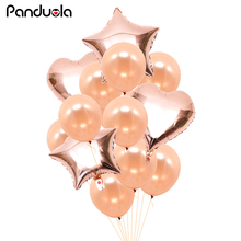 Аксессуары для украшения дома 1 день рождения фольгированные шары globos украшения для дня рождения Детские воздушные шары для праздника 2024 - купить недорого