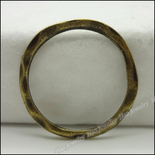 80pcs Vintage Charms Circle Pendant Antique bronze Zinc Alloy Fit Bracelet Necklace DIY Metal Jewelry Findings 2024 - buy cheap