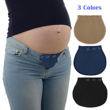 Cinto para gravidez, extensor de cinto ajustável, elástico, calças para cintura, blusa para amamentar, novo 2024 - compre barato