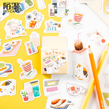 XINAHER 45 pcs/lot Colorful study Planner daily life paper sticker package DIY diary decoration sticker album scrapbooking 2024 - buy cheap