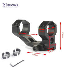 MIZUGIWA Tactical Heavy Duty Cantilever Dia 25.4mm 30mm Rifle Scope Mount Ring 20mm Picatinny Rail Weaver Mount Hunting Caza 2024 - buy cheap