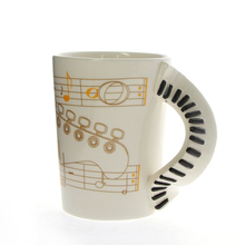 Taza de té con Taza de leche de café y Piano, regalo único para amantes del Piano, teclados de Piano, 1 pieza 2024 - compra barato